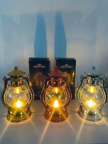 hiruski celik novi sad: Dekorativne LED lampe – retro fenjer 1 komad 650 dinara ili 4 komada — 1
