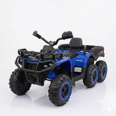 elektricni kvad za decu: Veliki Off-Road Kvad Robust 4x4 – Plavi (SM-26201P) Šifra proizvoda — 2