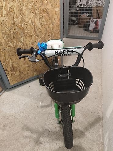 Dečiji bicikli: Dečiji bicikl sa pomoćnim točkićima – “Happy Bike/Sport” - Veličina — 3