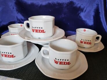 solje za caj: Solje vintaz pun porcelan. Solje vintaz,perfektne. Komada 6 u ceni — 2