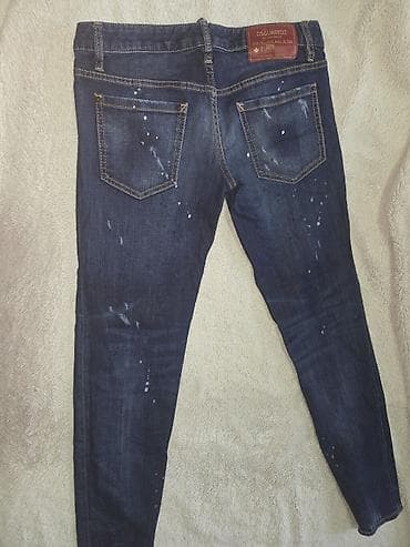 belo odelo: Farmerke, Dsquared2, bоја - Tamnoplava — 2