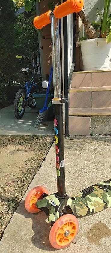 torba za trotinet: Trotinet za decu – 3 točka, kamuflažni dizajn - Prednji dvostruki — 4