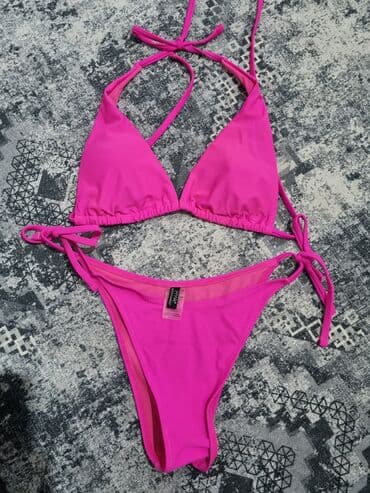 srebrne mindjuse na sraf: M (EU 38), Single-colored, color - Pink — 2