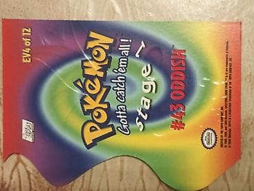 capriolo novi sad: Pokemon Topps kolekcionarska kartica – Oddish (#43), Stage 1 - — 2