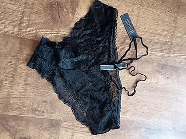 Women's Clothing: Ženske čipkaste gaćice Bonatti – crne - Brend: Bonatti - Model — 1