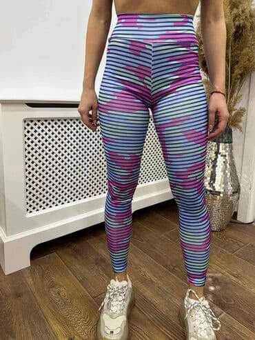 helanke od mokre likre: Ful Mokra Likra Helanke Digitalna Stampa 1900 Din S M L XL — 6