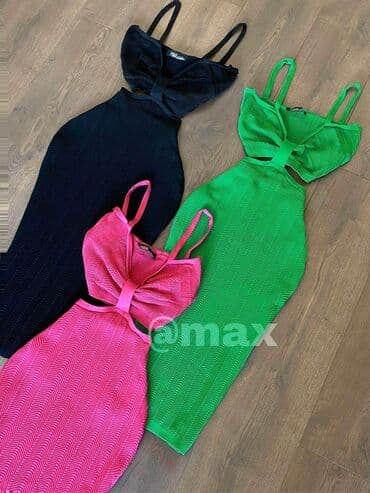 zara haljinica: New,,Ilousiana’’Dress x zara Velicine:Uni(S M L ) Boje:Mint Orange — 1