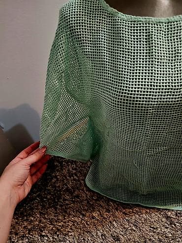 Bluze: Mrežasta ženska bluza u mint/zelenoj boji može i za plazu — 2