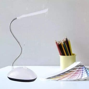 reflektor sa senzorom: Cena 580 din Fleksibilna LED stona lampa na baterije 3x1.5V AAA — 10