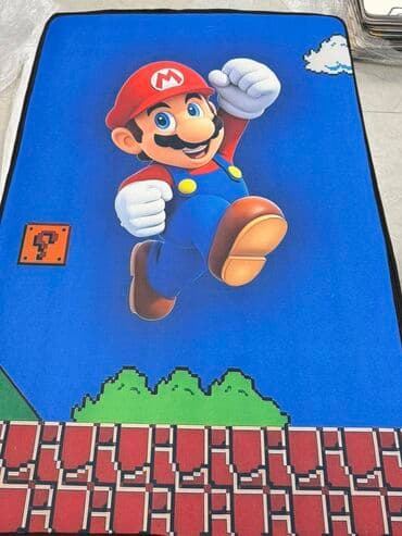decije zavese: Staza stitch, mario, frozen, minie patrolne sape. 80x120cm Cena — 3