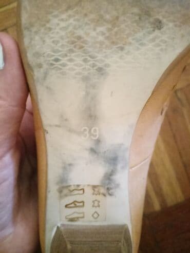cipele sa platformom na stiklu: Pumps, 39 — 4