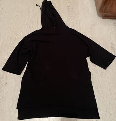 3 decembar duks: Zara, M (EU 38), L (EU 40), XL (EU 42), Single-colored, color - Black — 1