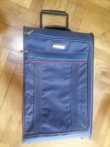 teget torbe: Large suitcase, color - Blue — 1