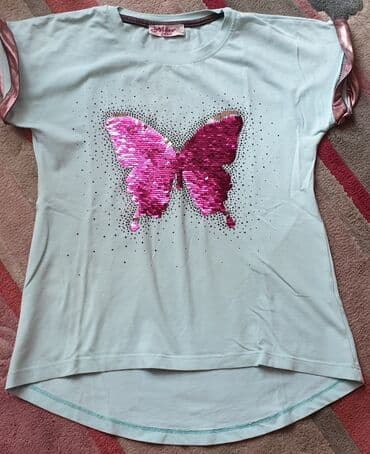 Round neck, Short sleeve, 140-146