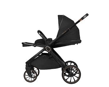 stokke torba za kolica: KIKKA BOO Kolica TIFFANY black set 2u1 sa tvrdom korpom SKU: KKB2 — 6