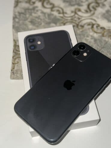 multimedija golf 7: Apple iPhone iPhone 11, Crn, Face ID — 1