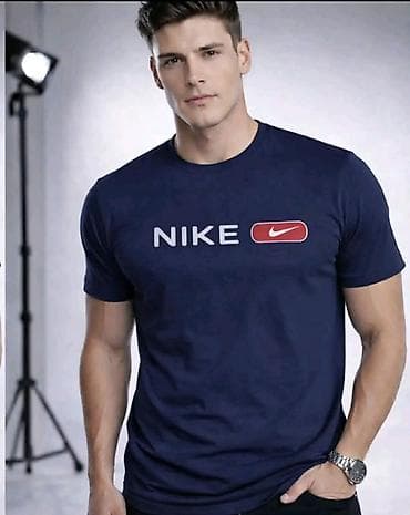 Men's T-shirt Nike, bоја - Tamnoplava