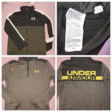 paket odece za decake: Under Armour duksevi dugih rukava – dva modela 1) Gornji deo/trenerka — 1