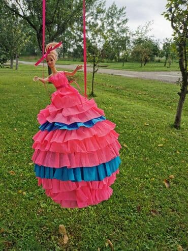 komode sa policama: Birthday decoration, color - Pink — 3