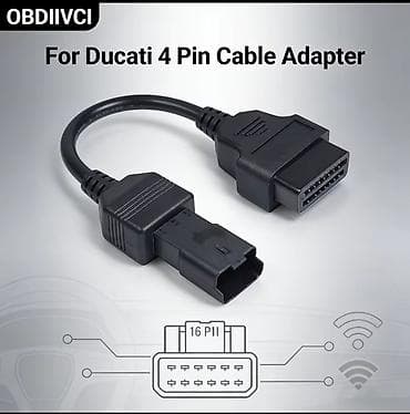 Ducati 4 - pinski na 16 pin OBD2 adapter OBD2 16 Pin Adapter OBD2 za — 2