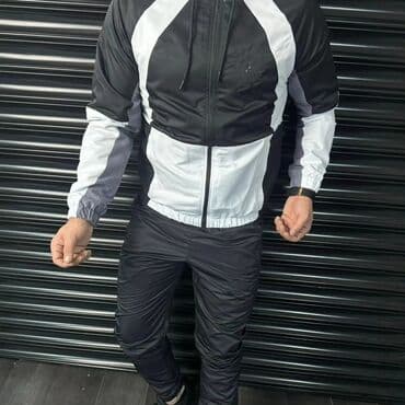 crno beli tech fleece: Komplet, Nike, bоја - Šareno, Mikrofiber — 3