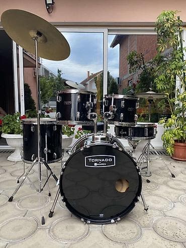 adidas pantalone: Mapex Tornado komplet bubnjeva – 5 delova sa činelama i hardverom - — 1