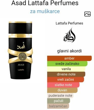 Muški parfem, Lattafa, Original na lalafo.rs Muški parfem, Lattafa, Original
