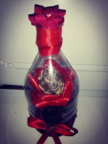 abc prasak za ves: Ruza saten rucni rad idealan poklon za 8 mart 1 na stanju 500 din — 3