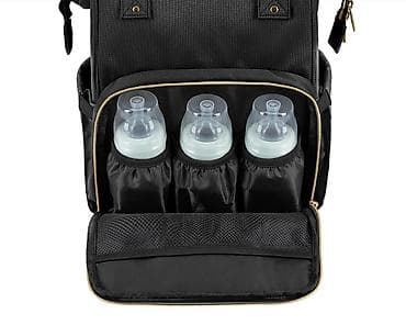drzac za olovku: KikkaBoo Torba za mame Siena premium black/gold Šifra proizvoda: KKB2 — 2