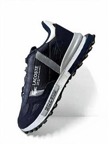 Lacoste muške patike – tamnoplave sa sivim i belim detaljima - Model