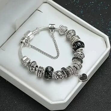 zlatne minđuše cena: Charm bracelet, Material: Stainless steel — 3