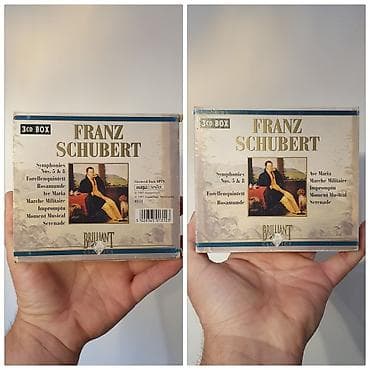 Bicikli: ☆ Na prodaju 3CD Box Brilijant Clasic Franz Schubert (8). - Svi — 2