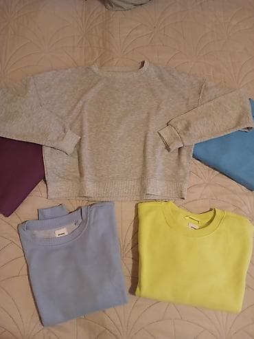 tupac duks: Set klasičnih dukseva bez kapuljače – 5 komada - Model: crewneck — 8