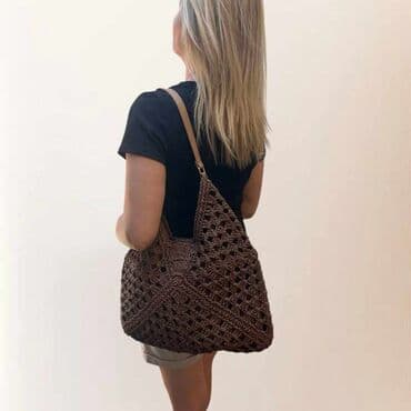 torba coco chanel: Beach bag, Handmade — 14