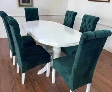 polovni trpezarijski stolovi iz uvoza крагујевац: Ovalni sto: 140x90+40 Boja: Bela Vrsta drveta: Tabla- Medijapan — 1