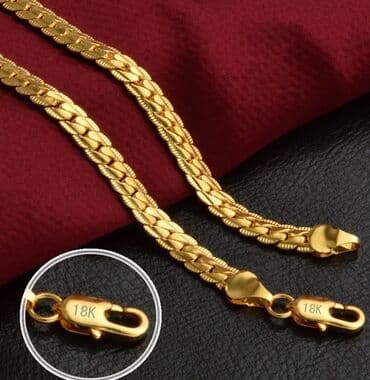 Bracelets: Set: Bracelet, Necklace, Material: Silver, Gold — 2