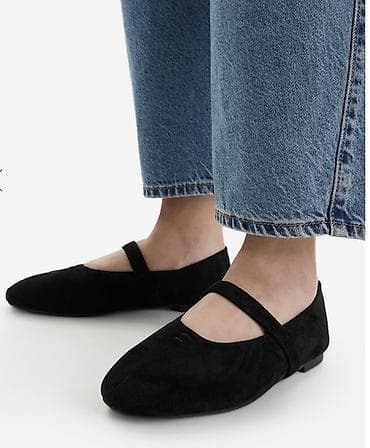 cipele timberland: Crne baletanke sa kaišićem (Mary Jane stil) - Brend: JENNY (logotip — 4