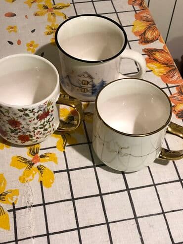 metalac šolje za kafu: Nove porcelanske šolje za čaj ili kafu — 1