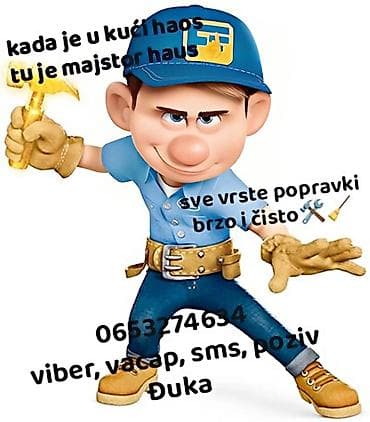 Šivenje i popravka odeće: Majstor za kućne popravke – “Majstor Haus” Sve vrste kućnih popravki — 1