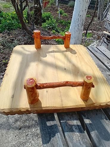 stari ramovi za slike: Drvena poslužavnik/tabla ručne izrade - Materijal: masivno drvo (pun — 2