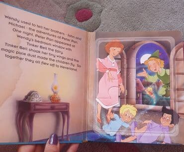 decija enciklopedija o zivotinjama: Peter Pan puzzles Brown Watson, England. Petar Pan decija knjiga + — 3