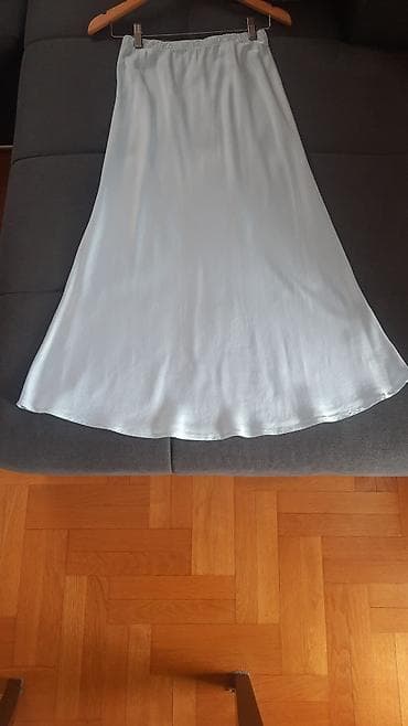 crvena satenska kosulja: S (EU 36), Maksi, bоја - Svetloplava — 7