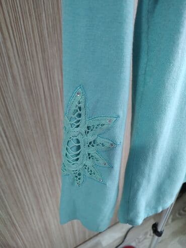 letnji kompleti sa pantalonama: S (EU 36), Single-colored, color - Light blue — 6