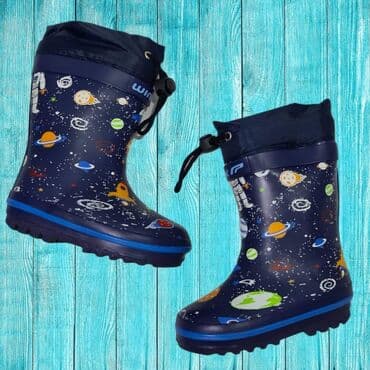 dečija obuća top: Odlican model gumenih cizmica koje su skroz oblozene vunom tople — 4