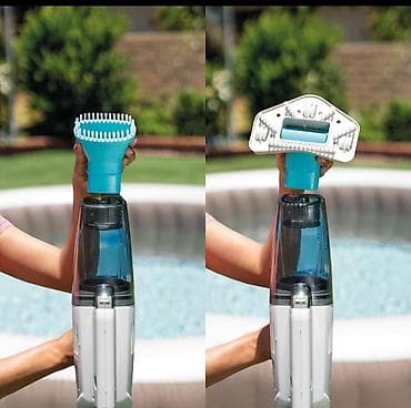 cepac za drva svrdlo: INTEX PureSpa ZR100 Aku usisivač za bazen i spa Novo, nekorišćeno — 4