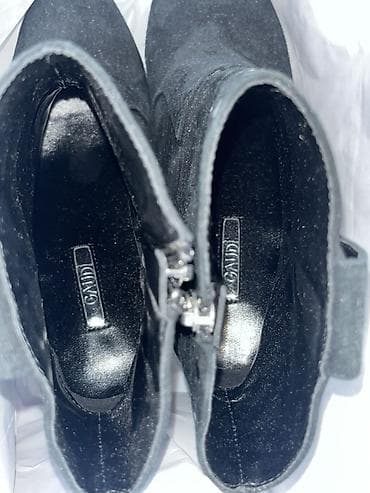 paradiso obuca beograd: Crne ženske čizme nove nenošene GAUDI - ankle boots - Materijal — 6