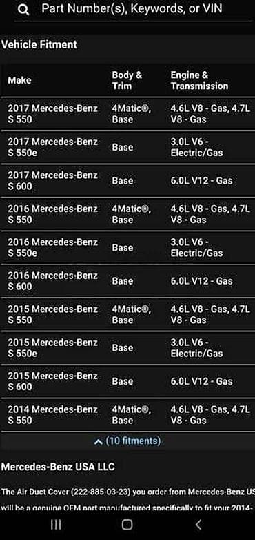 nalepnice za branike: REŠETKA BRANIKA USISNIK ZA MERCEDES BENZ S KLASA | mercedes S — 5