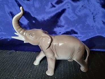 Tools & Equipment: Nova porcelanska figura slona iz 70ih.godina Alba Julia. Nova — 10