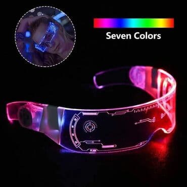 luj viton naocare cena: Cena 1490 dinara LED Svetlece Neonske naocare LED svetleće naočare — 5