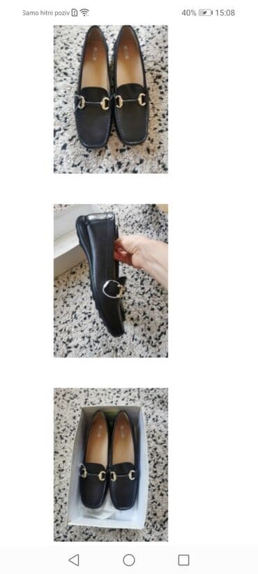 pletene patofne za odrasle: Mokasine, Geox, 40 — 2